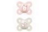 Mam Chupete Silicona Start Rosa Pack 2uni