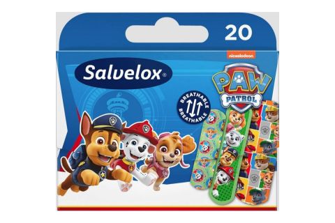 Salvelox Apósito Adhesivo Infantil Paw Patrol 20uds