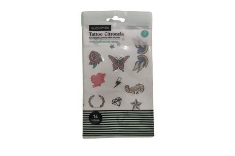 Suavinex Tattoo con Citronela 14uds
