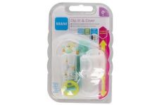 Mam Broche Para Chupete Y Cubierta De Protección 1 Unidad Color Verde