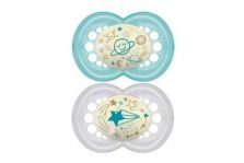 MAM Original Chupete Tetina de Silicona Night +6 2ud