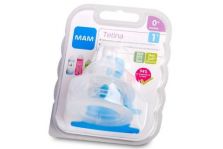 Mam Tetina Silicona Flujo Extralento Teat 1 +0 MESES