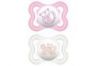 MAM Chupete Air silicona 0-6m 2uds Rosa