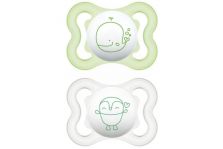 MAM Chupete Air silicona 0-6m 2uds Neutro