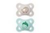 Mam Chupete Silicona Original Matt N 2-6 Meses Pack Doble
