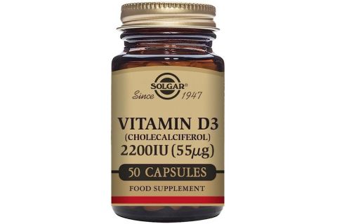 Solgar vitamina D3 50 caps