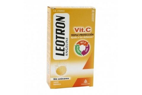 Leotron Vitamina C 36 Comprimidos Efervescentes