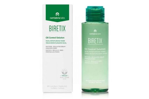 Biretix Oil Control Solution Tonico Retexturizante Facial 1 Botella 100 ml