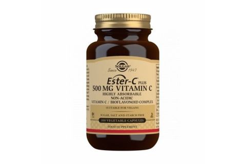 Solgar Ester C Plus 500mg 100cáps. Vegetales
