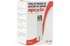 Tiras Reactivas Glucemia Aposan 50 U