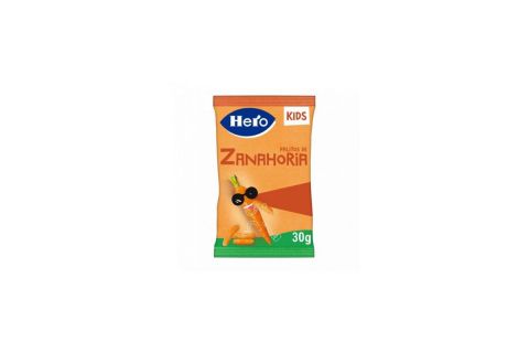 Hero Kids palitos de Zanahoria 1 Bolsa 30g