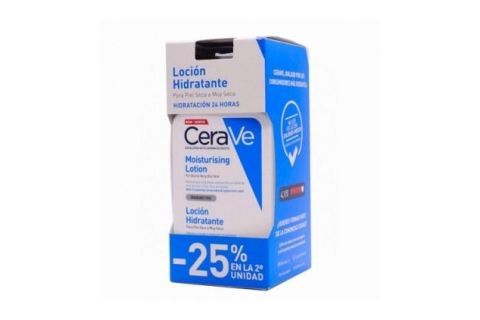 Cerave Loción Hidratante Piel Seca Duplo 2x473 ml