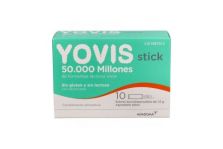 Yovis Stick 10 Sobres Bucodispensables