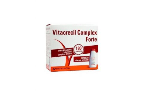 Vitacrecil Complex Forte 180 Caps + Champú Anticaída