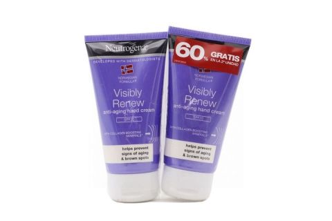Neutrogena Crema De Manos VisibIy Renew SPF 20 2X75 ml