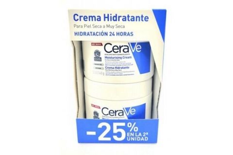 Cerave Crema Hidratante Piel Seca Duplo 2x340 g