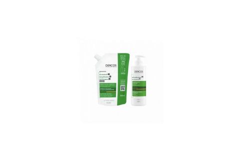 Vichy Dercos Champu Anticaspa Seco 400ml + Eco Refill 500ml