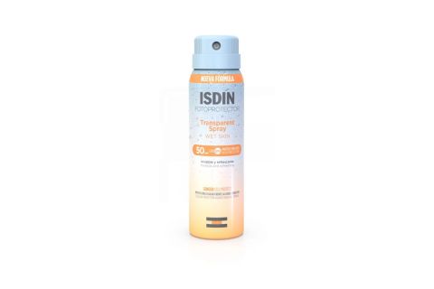 Isdin Fotoprotector Transparante Spray Wet Skin SPF 50 1 Envase 100 ML
