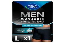Tena Men Boxer Lavable Boxer Negro L