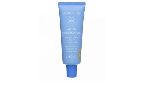 Apivita Aqua Beelicious Crema Fluida Iluminadora Hidratante SPF30 con Color 30ml