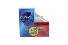 Durex Natural Plus 12 + Durex Sensitivo 3