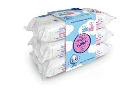 Sebamed Baby Toallitas Pack 3x60 uds