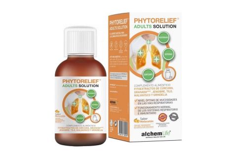 Phytorelief Adults Solution Sabor Melocotón 120 ml