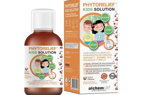 Phytorelief Kids Solution Sabor Cereza 100 Ml