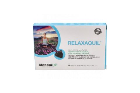Relaxaquil 10 Pastillas Masticables