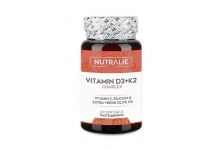 Nutralie Vitamina D3 + K2 Complex 60 Cápsulas