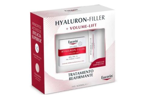 Eucerin Pack Hyaluron-Filler Volume Lift SPF15 Piel Normal/Mixta 50ml + Contorno De Ojos 15ml