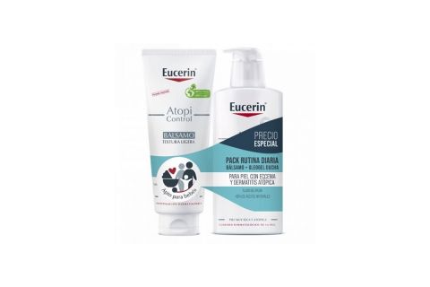 Eucerin Pack Atopi Control Bálsamo 400ml + Oleogel Ducha 400ml