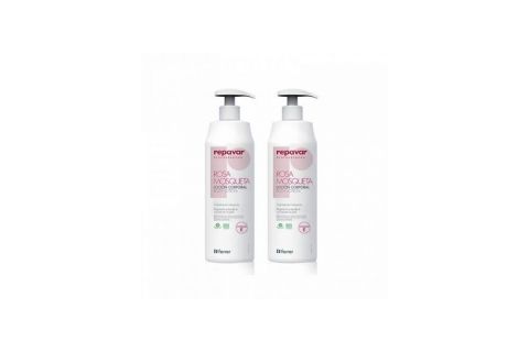 Repavar Duplo Regeneradora Loción Corporal Rosa Mosqueta 2x500ml