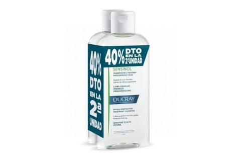 Ducray Duplo Sensinol Champú Tratante Fisioprotector 2x400ml