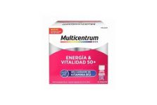 Multicentrum Energía & Vitalidad 50+ 30 Frascos Sabor Frambuesa 7 ml