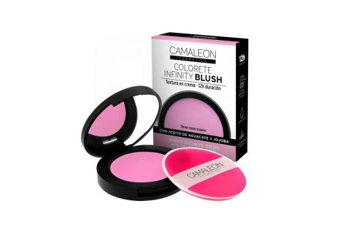 Camaleon Cosmetics Infinity Blush Colorete Crema Color Rosa 4g