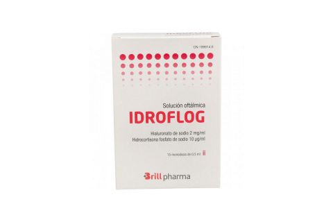 Idroflog Solución Oftálmica 0,5ml 15uds