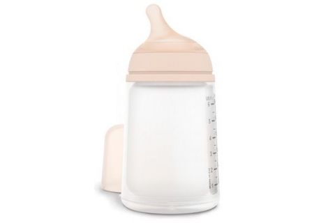 Suavinex Biberón Anticólico ZeroZero Flujo Lento 180 ml