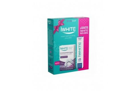iWhite Smile Box Kit Blanqueamiento Supremo 10 Moldes + Pasta Dental 75ml