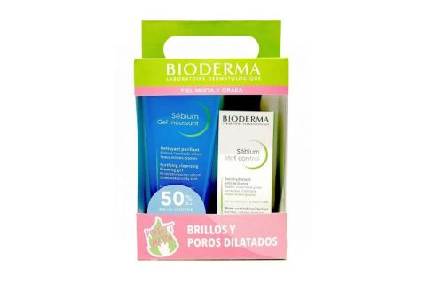 Bioderma Pack Sebium Gel Moussant 200ml + Matt Control 30ml