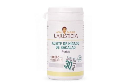 Ana María Lajusticia Aceite de Hígado de Bacalao 90 Perlas