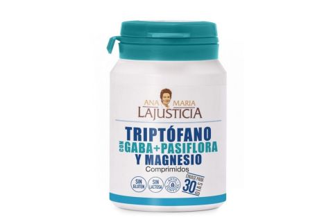 Ana María Lajusticia Triptófano con Gaba + Pasiflora y Magnesio 60 Comprimidos
