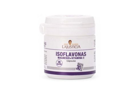 Ana María Lajusticia Isoflavonas con Magnesio + Vitamina E 30 Cápsulas