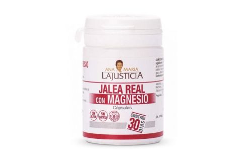 Ana María Lajusticia Jalea Real con Magnesio 60 Cápsulas