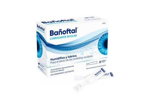 Bañoftal Baño Ocular 20 Monodosis 0.4 Ml