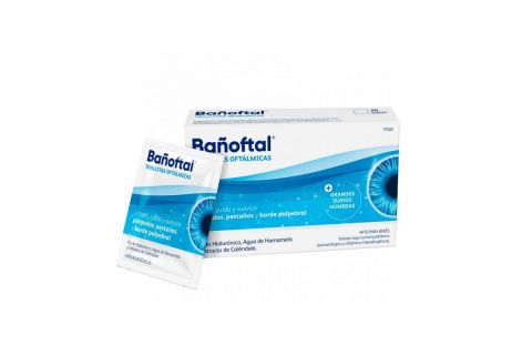 Bañoftal Toallita Ocular Estéril 20uds