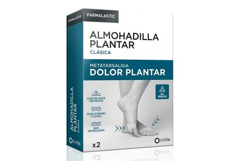 Farmalastic Almohadilla Plantar Clásica 2 Unidades Talla Única