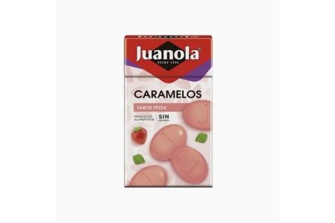 Juanola Caramelos Sabor Fresa 50g