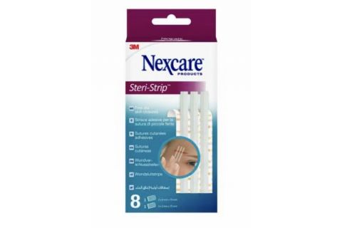 Nexcare Steri Strip Suturas Cutaneas Adhesiva 3 u 6 X 75 mm Y 5 u 3 X 75 mm