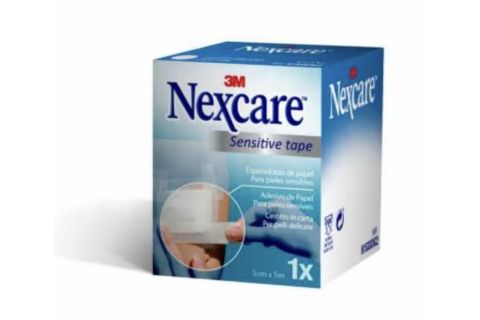 Nexcare Esparadrapo Hipoalergico Sensitive Tape Blanco 5 m X 5 cm